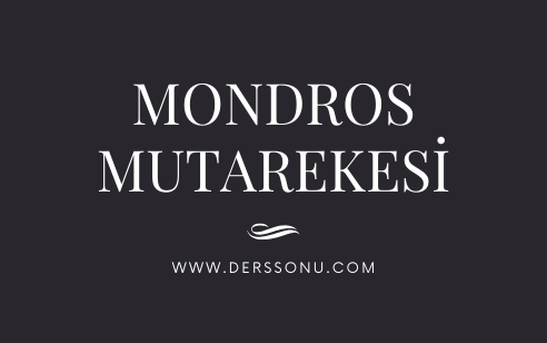 Mondros Mutarekesi