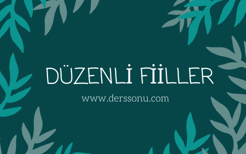 Düzenli Fiiller