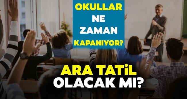 Okullar Ne Zaman Kapanıyor ? Yaz Tatili Ne Zaman ?