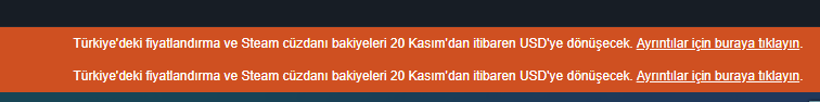Türkiye'deki fiyatlandırma ve Steam cüzdanı bakiyeleri 20 Kasım'dan itibaren USD'ye dönüşecek 1 – Türkiye'deki fiyatlandırma ve Steam cüzdanı bakiyeleri 20 Kasım'dan itibaren USD'ye dönüşecek Türkiye'deki fiyatlandırma ve Steam cüzdanı bakiyeleri 20 Kasım'dan itibaren USD'ye dönüşecek 1 – 1776564387 1